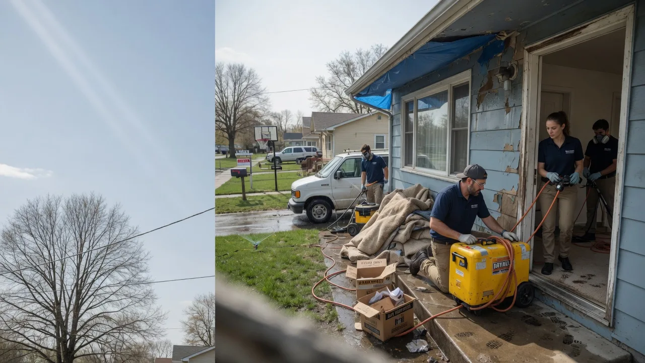 Basement Flood Cleanup in Dupree, SD near me